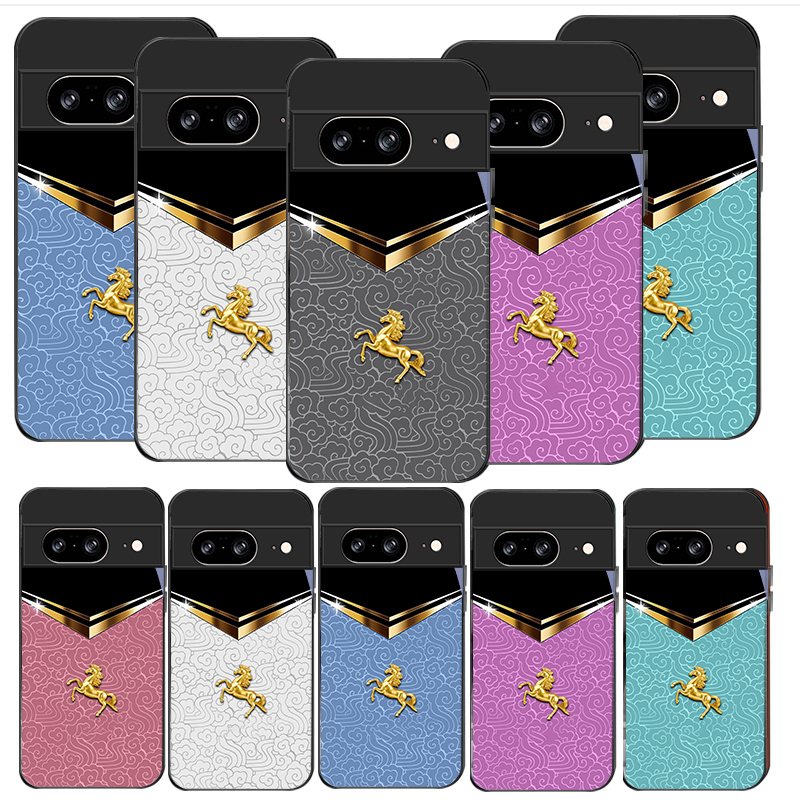 Phone Cases Horse - Dark Night Golden Horse For Google