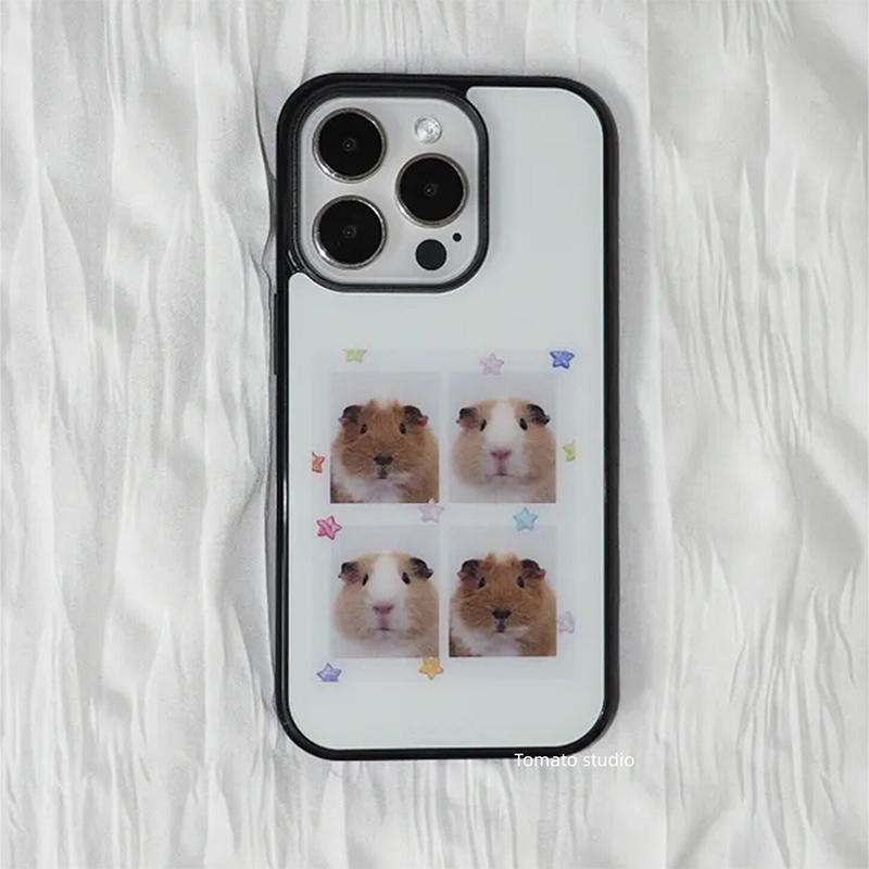 Phone Cases Korea - Korean Ins Guinea Pig Head Sticker