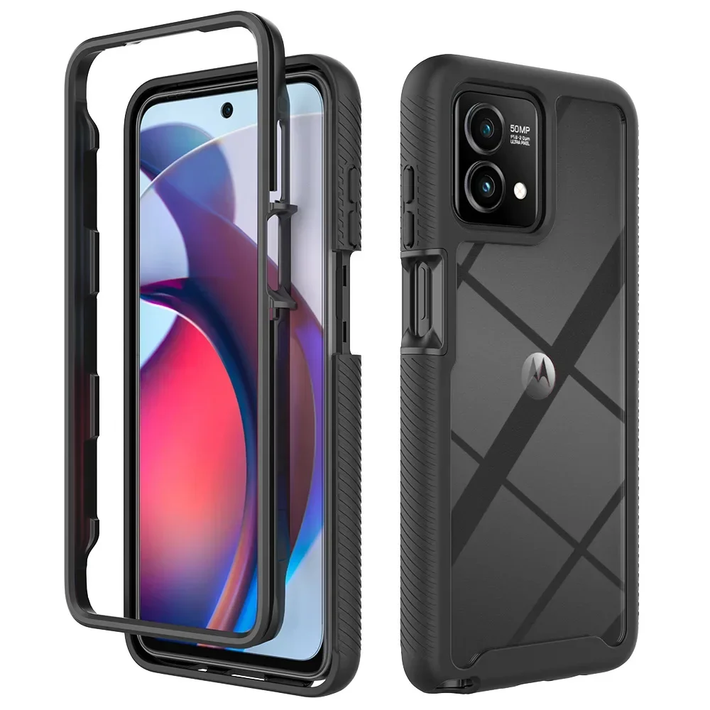 Phone Cases Moto G - TPU/PC Shockproof Case for Motorola Moto