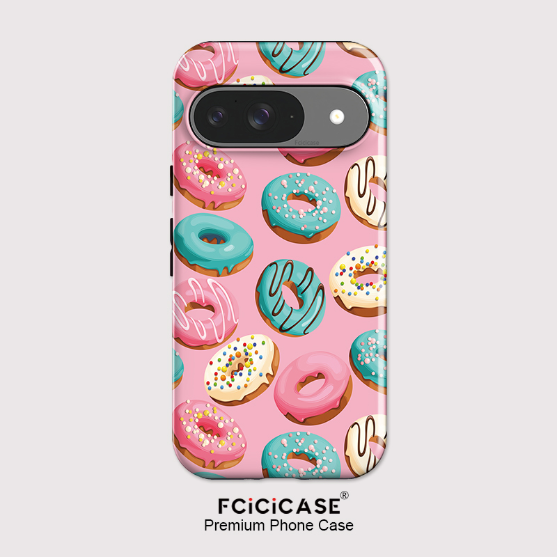 Google Pixel 9 - Fcicicase 2 in 1 Dual Layer
