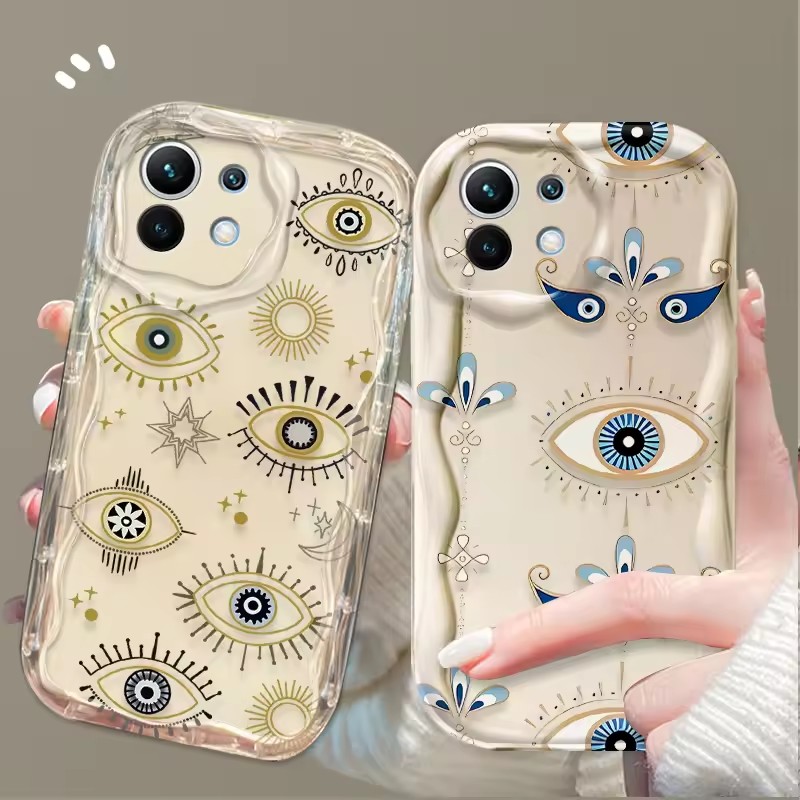 Phone Cases Protective - Wavy Edge TPU Phone Case For
