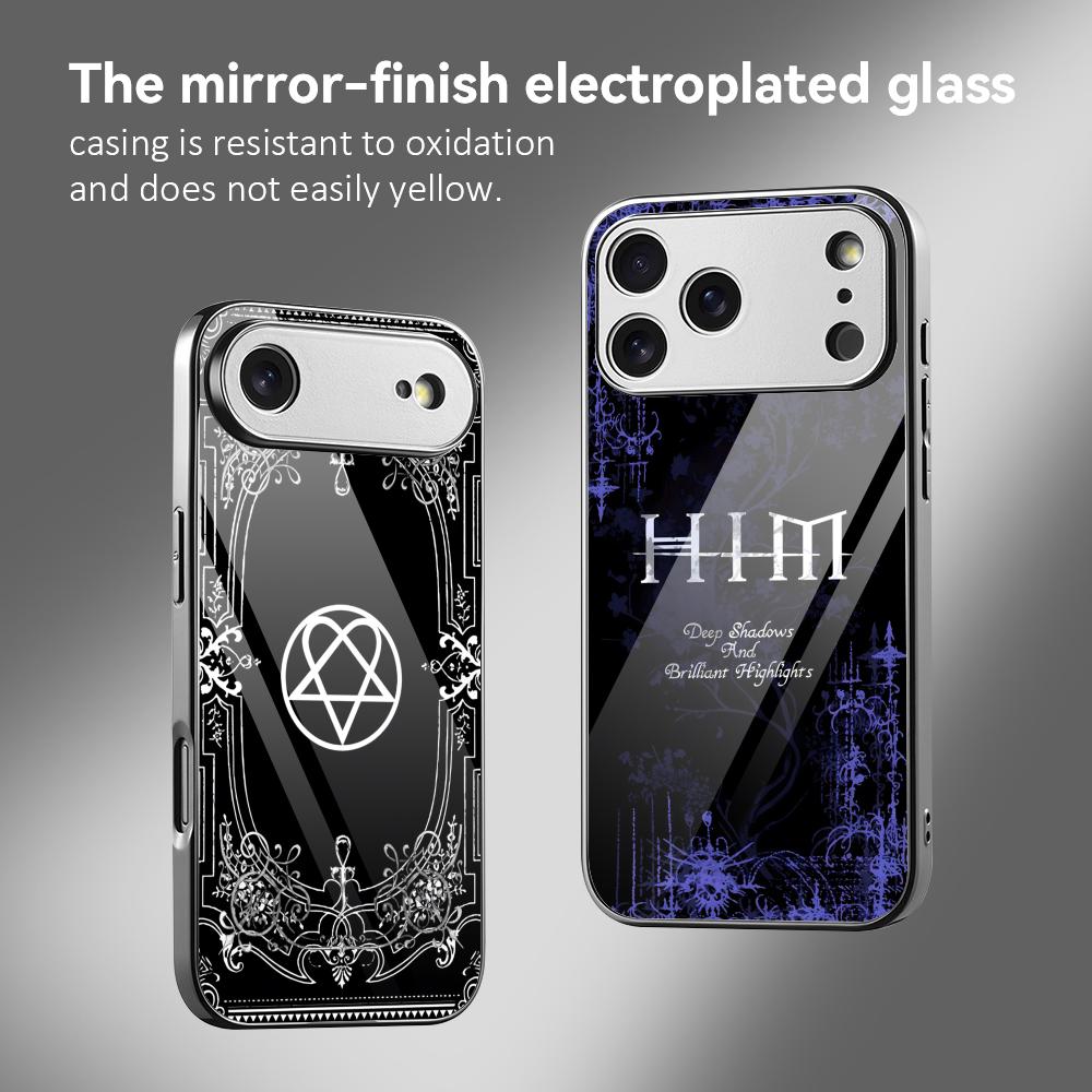Phone Cases Iphone 12 - ROCK Band H-HIM Phone Case For