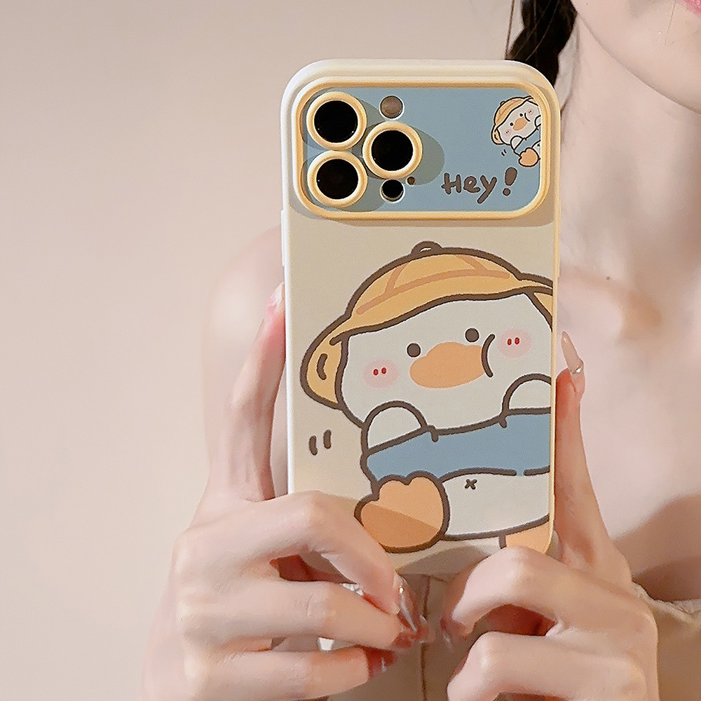 Phone Cases Korea - Korean Cartoon Yellow Duck Phone Case