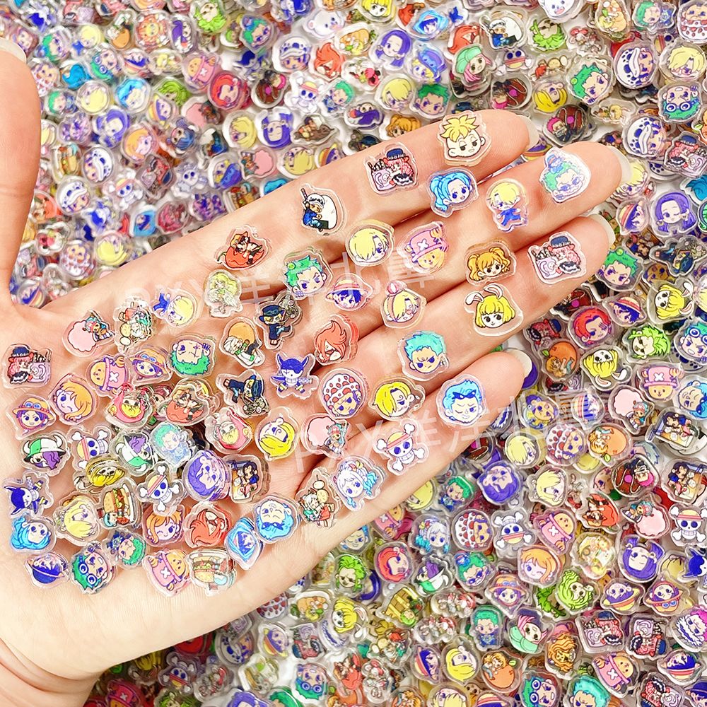 Phone Cases With Charms - 100 mini One Piece acrylic DIY