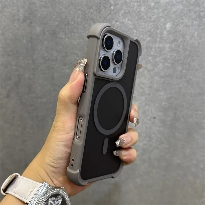 Phone Cases Louis Vuitton - Magnetic Luxury Matte Fall prevention Armor