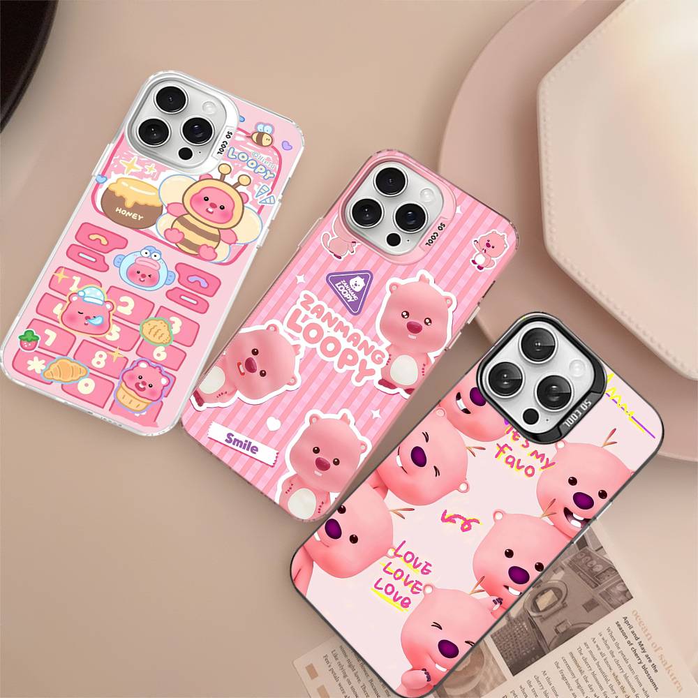 Phone Cases Loopy - Korea Zanmang L-Loopy Phone Case For