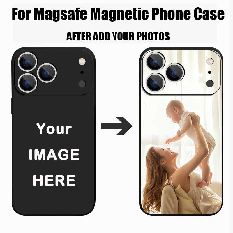 Phone Cases With Pictures - Magnetic Personalized Customized Photo Phone Case