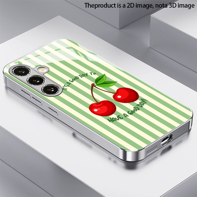 Cherry Stripe Pattern 2D Phone - огляд і ціна Phone Cases Cherry