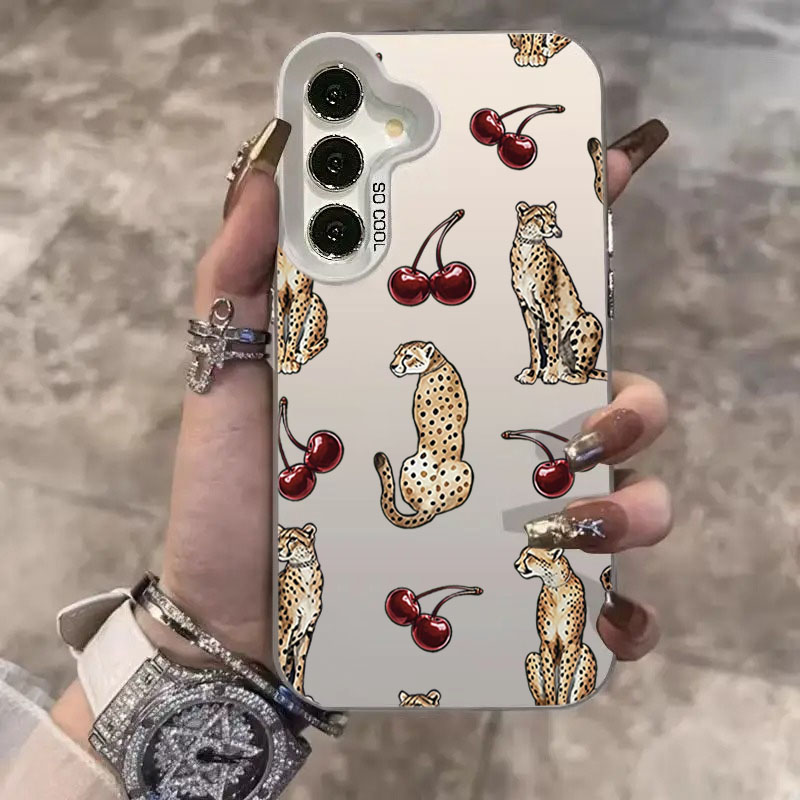 Cherry Leopard Design Laser Ph - огляд і ціна Phone Cases Cherry