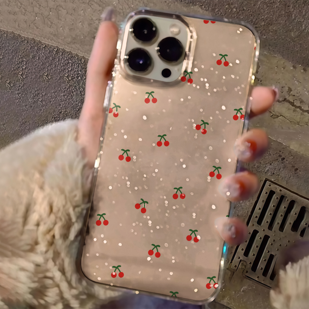Simple cherry Flowers Clear Gl - огляд і ціна Phone Cases Cherry