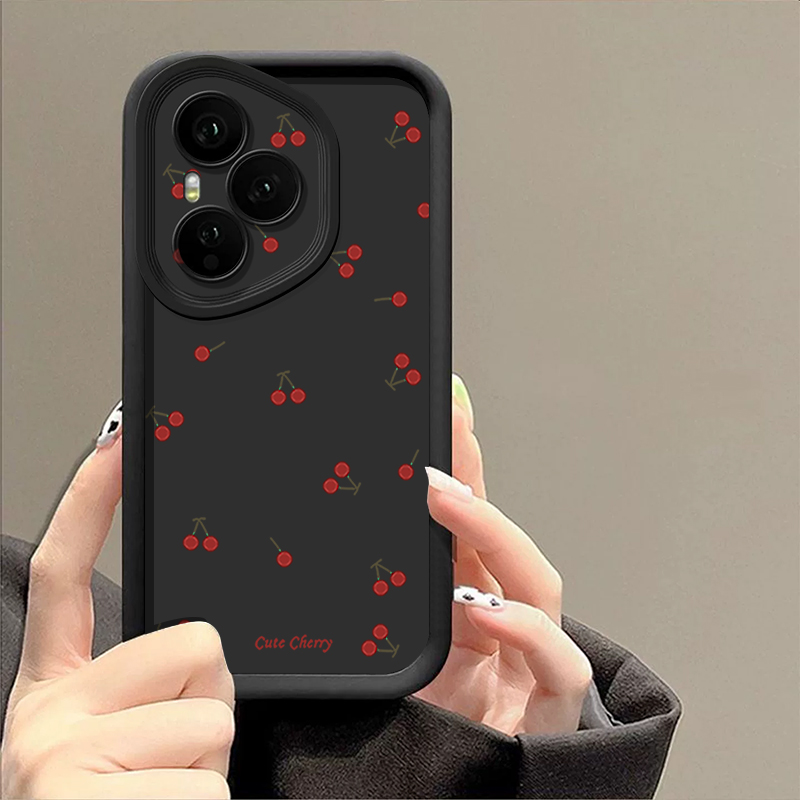 Mini Red Cherry Printed Soft T - огляд і ціна Phone Cases Cherry