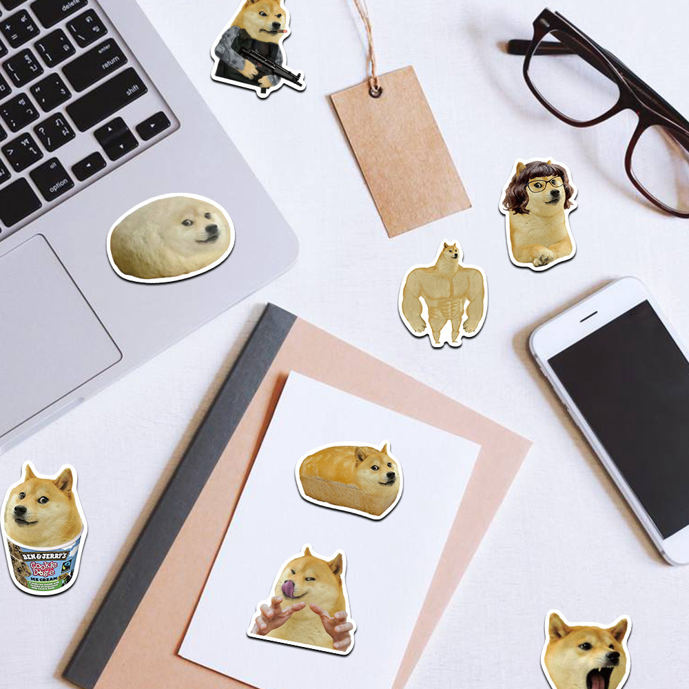 50Pcs Funny Doge MEME Stickers - огляд і ціна Phone Cases Kids