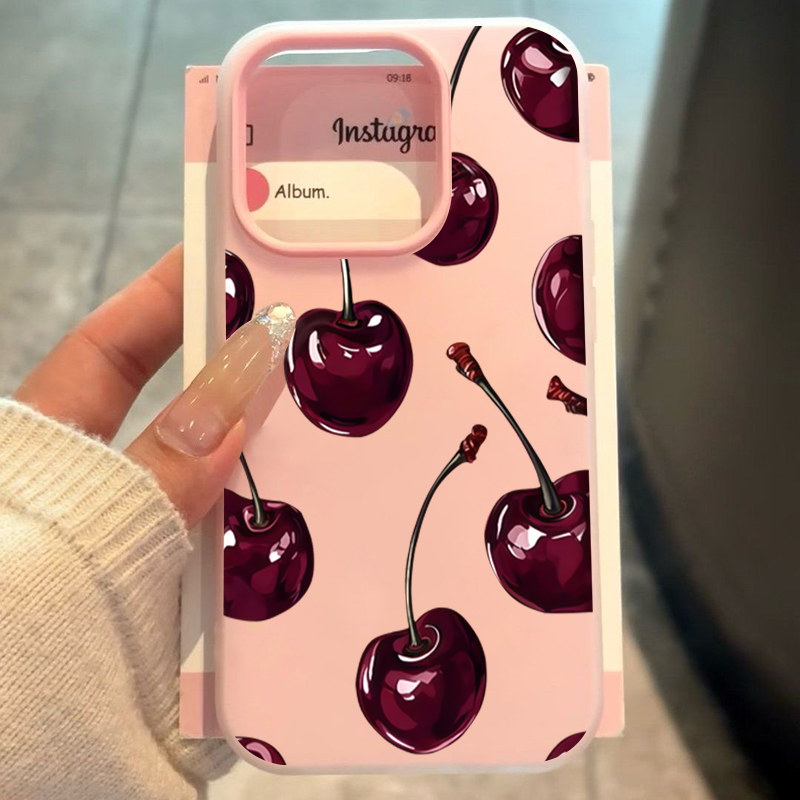 Red Cherry Jelly Phone Case Fo - огляд і ціна Phone Cases Cherry