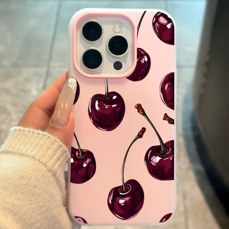 Red Cherry Jelly Phone Case Fo - огляд і ціна Phone Cases Cherry