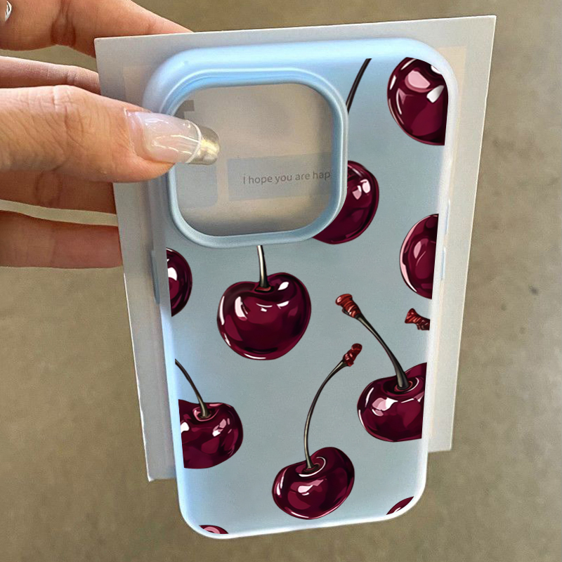 Red Cherry Jelly Phone Case Fo - огляд і ціна Phone Cases Cherry