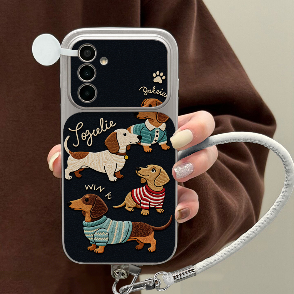 Cartoon Dachshund Phone Case F - огляд і ціна Phone Cases Cherry