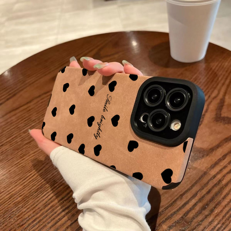 New Luxury Black Love Heart So - огляд і ціна Phone Cases Classy