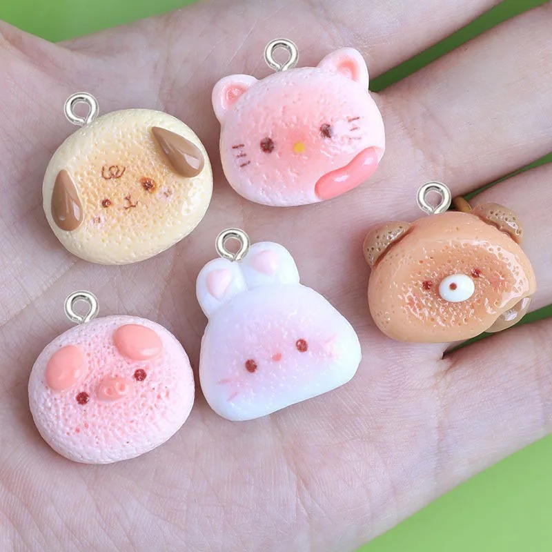 10Pcs Glossy Cartoon Rabbit Re - огляд і ціна Phone Cases With Charms