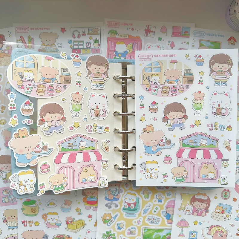 Cute Cartoon Girl & Animals Da - огляд і ціна Phone Cases Kids