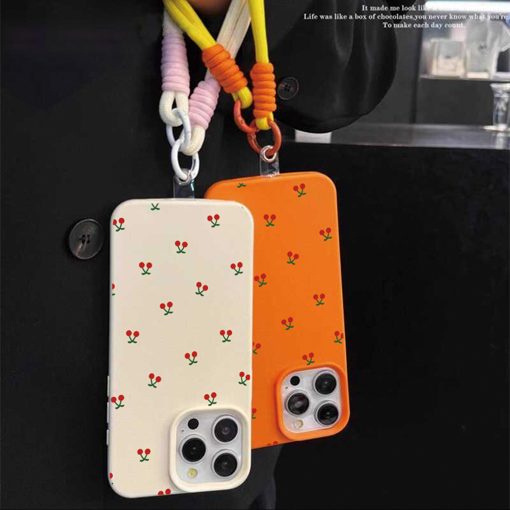 Little Cherry Strap Rope Phone - огляд і ціна Phone Cases Cherry