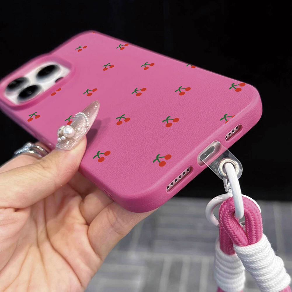 Little Cherry Strap Rope Phone - огляд і ціна Phone Cases Cherry