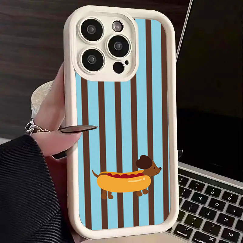 Retro Fun Striped Dachshund Pa - огляд і ціна Phone Cases Australia