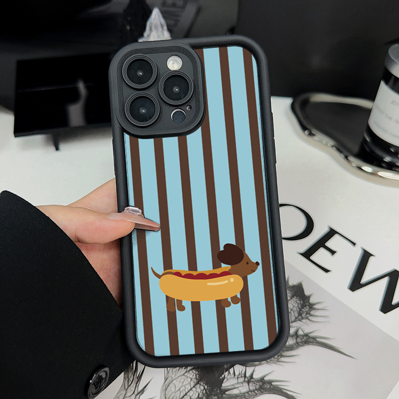 Retro Fun Striped Dachshund Pa - огляд і ціна Phone Cases Australia