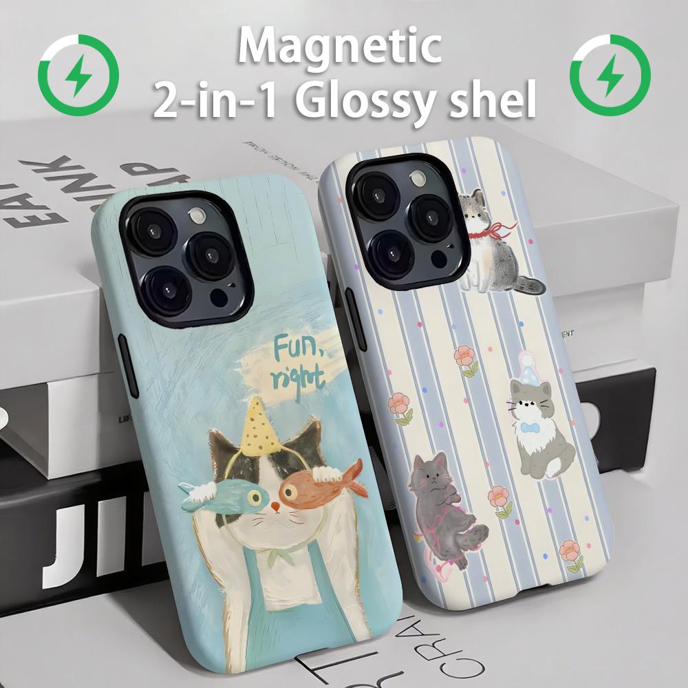 Cute cats and dogs  Phone Case - огляд і ціна Phone Cases Iphone 12