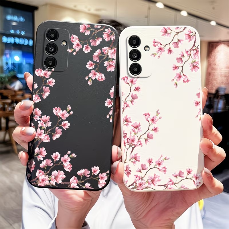 Pink Cherry Blossom Branch Pri - огляд і ціна Phone Cases Cherry