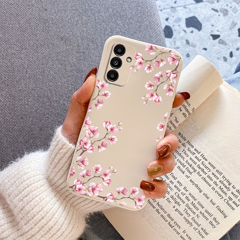 Pink Cherry Blossom Branch Pri - огляд і ціна Phone Cases Cherry