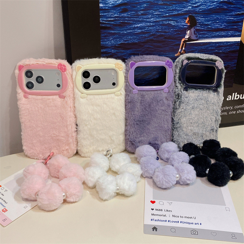 Luxury Solid Colors Furry Plus - огляд і ціна Phone Cases Iphone 17 Pro Max