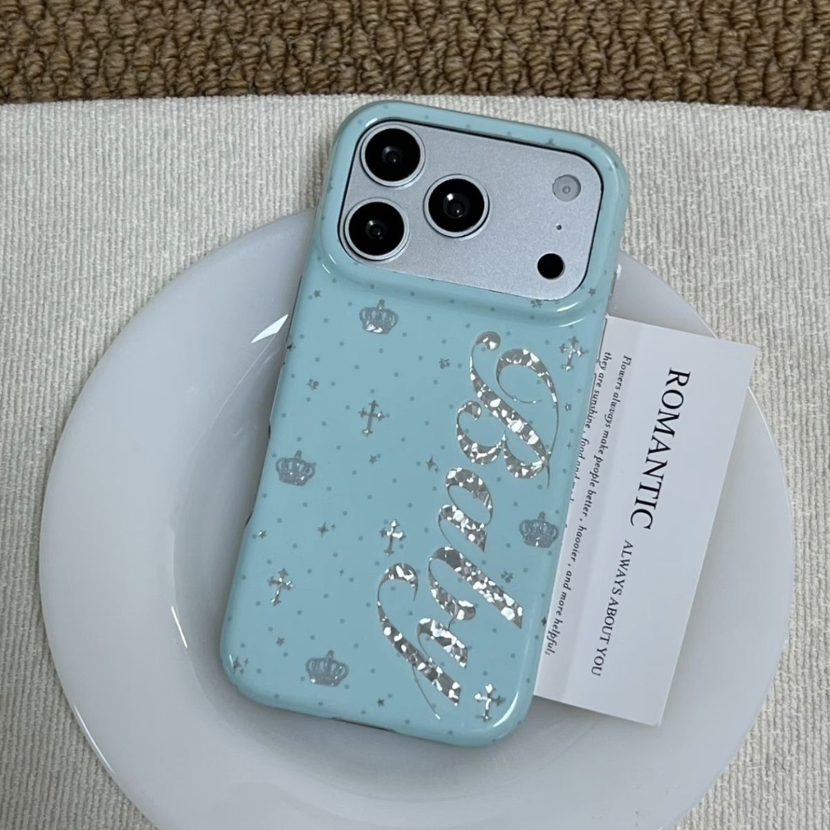 Korean Ins Mint Colored Englis - огляд і ціна Phone Cases Korea