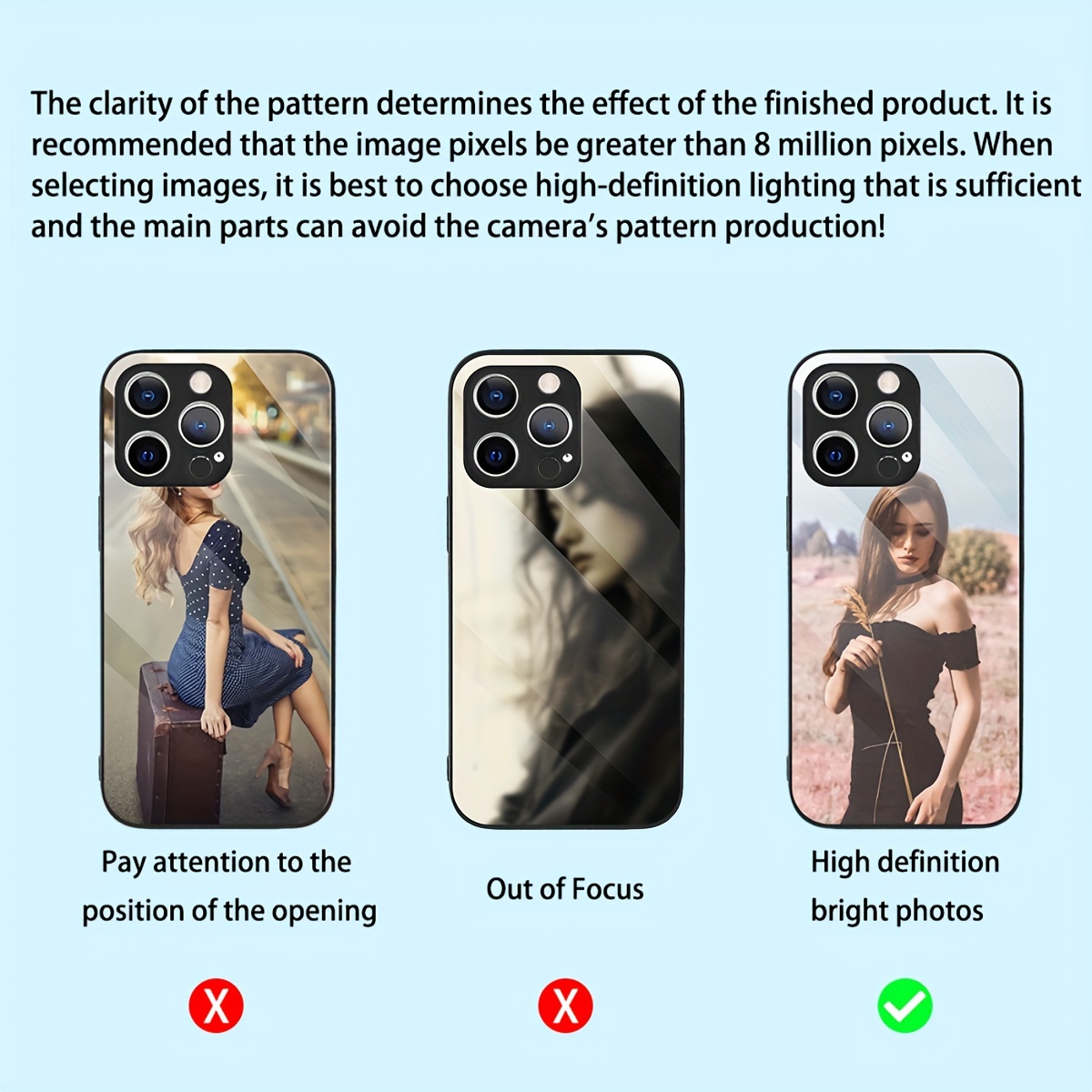 Custom Photo Mirror Glass Case - огляд і ціна Phone Cases With Pictures