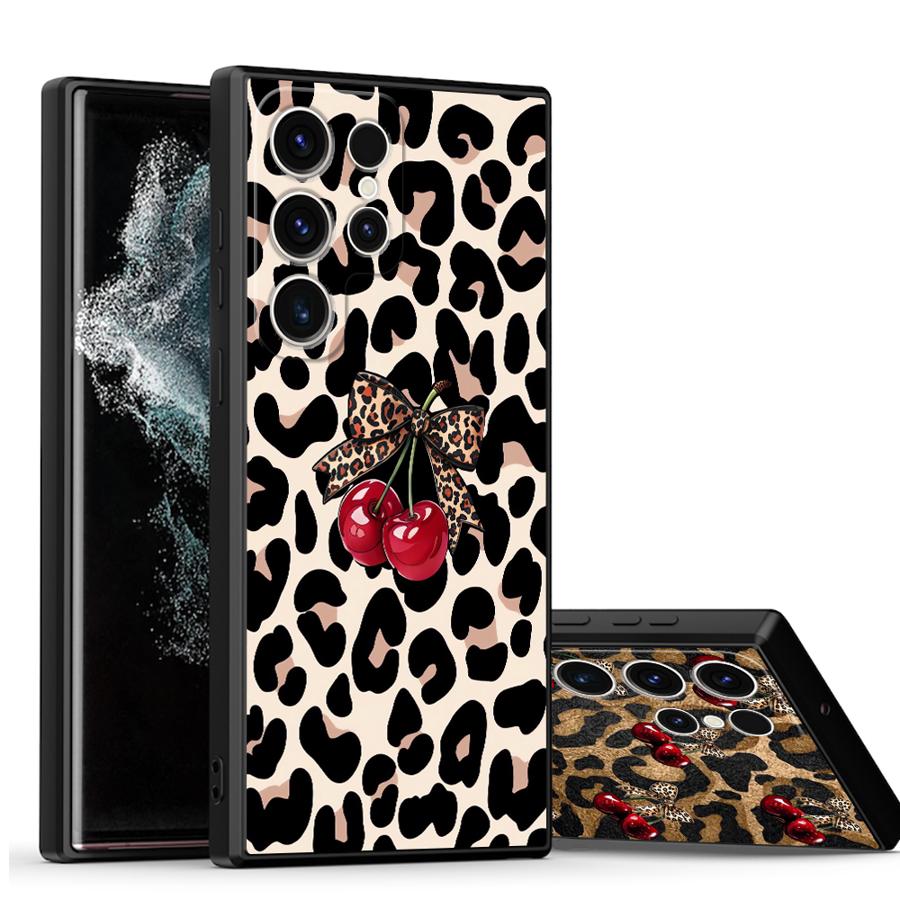 Leopard Cherry Funda Phone Cov - огляд і ціна Phone Cases Cherry