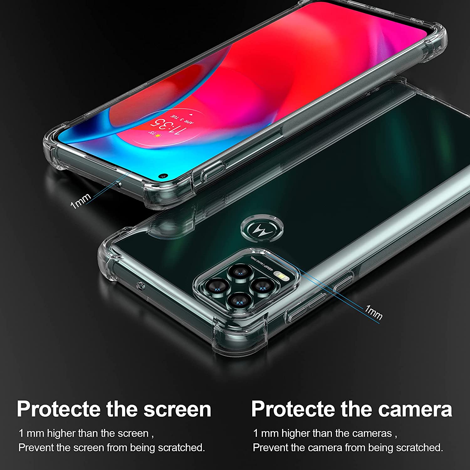 Crystal Clear Anti-slip Anti-S - огляд і ціна Phone Cases Moto G