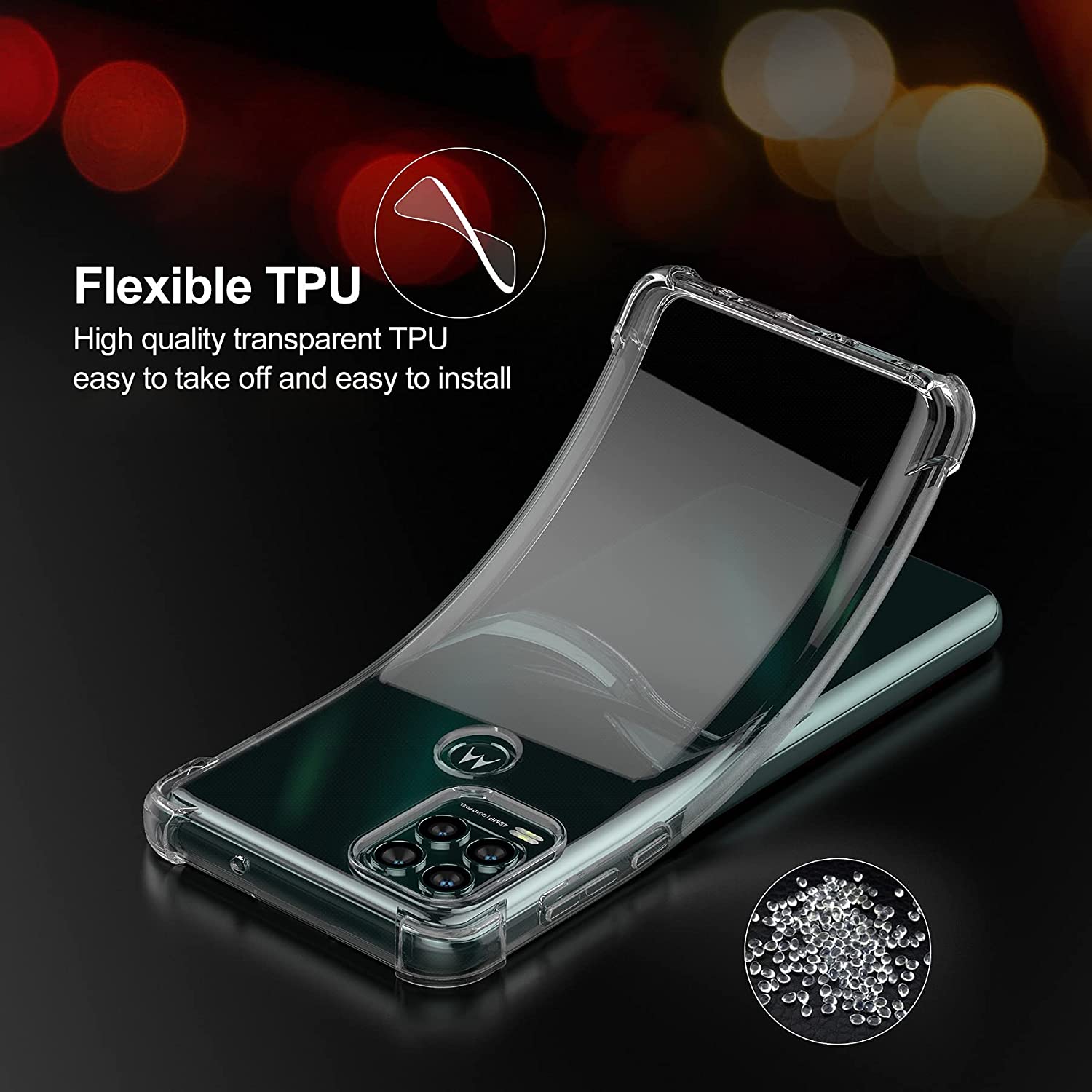 Crystal Clear Anti-slip Anti-S - огляд і ціна Phone Cases Moto G