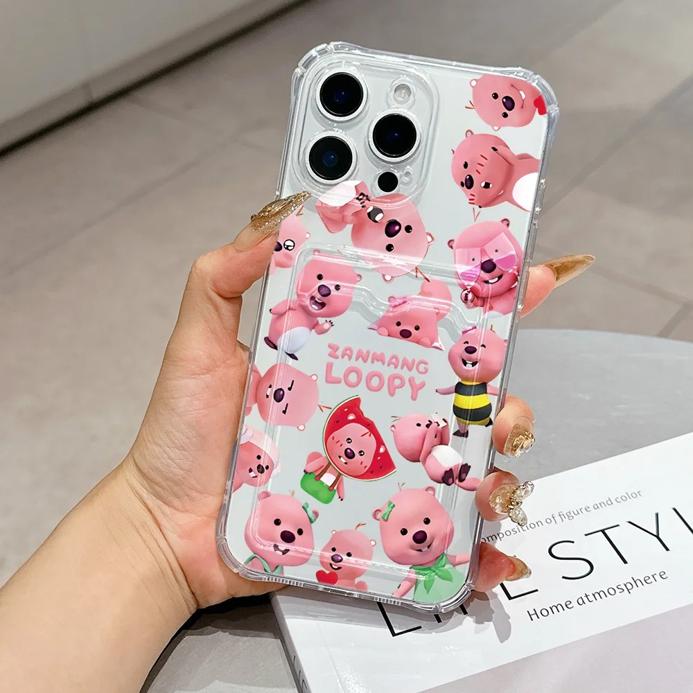 Cute Cartoon L-Loopys Card Hol - огляд і ціна Phone Cases Loopy
