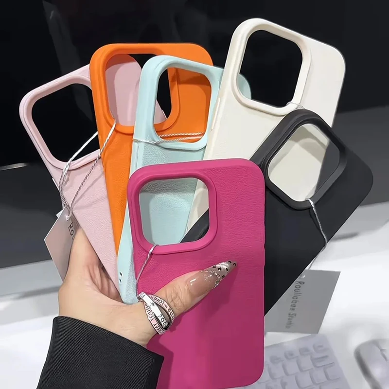 Candy Color Lichee Pattern Sof - огляд і ціна Phone Cases Rhode