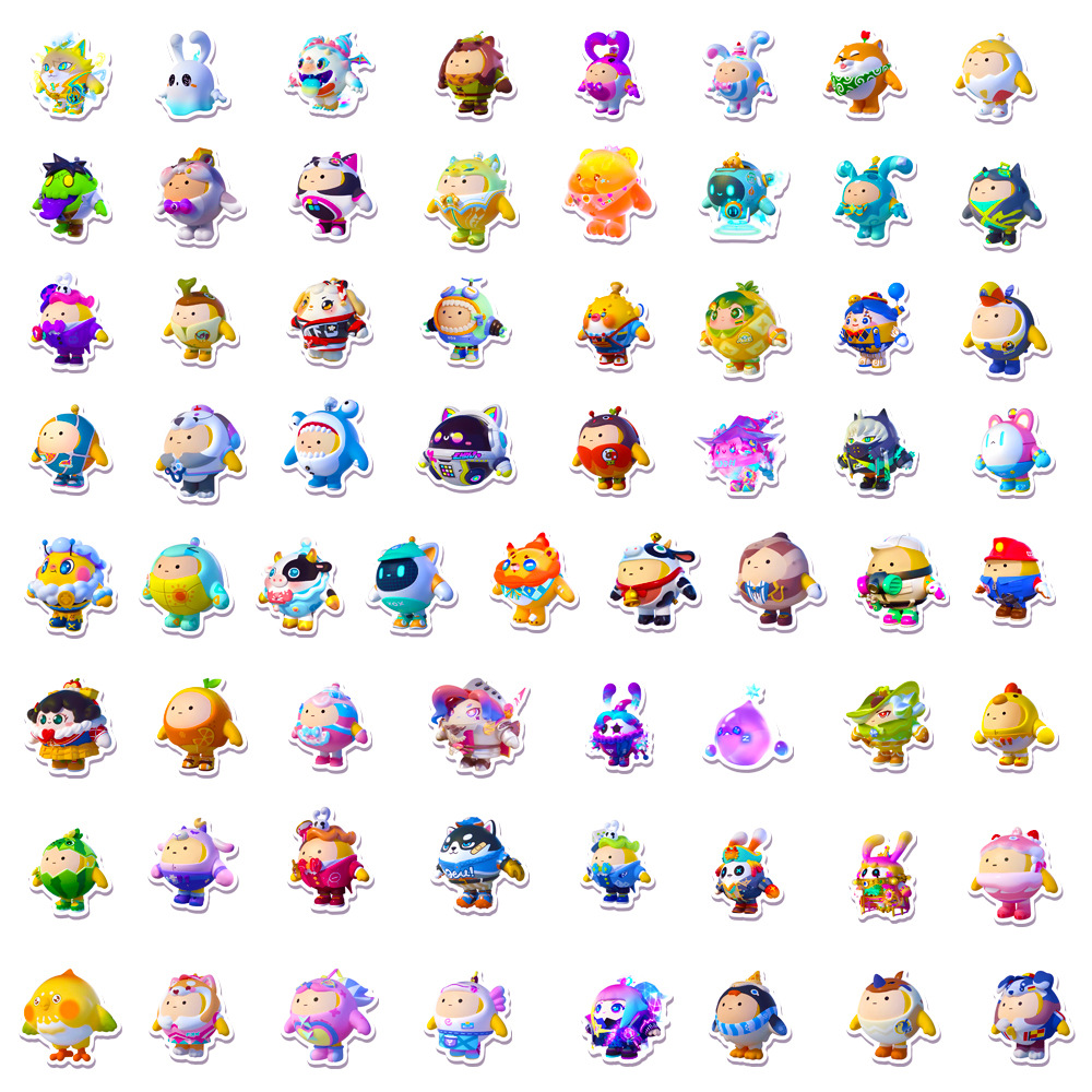 50Pcs Kawaii Eggy Party Cartoo - огляд і ціна Phone Cases Kids