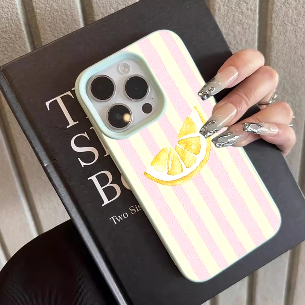 Fresh Lemon Striped Phone Case - огляд і ціна Phone Cases Australia