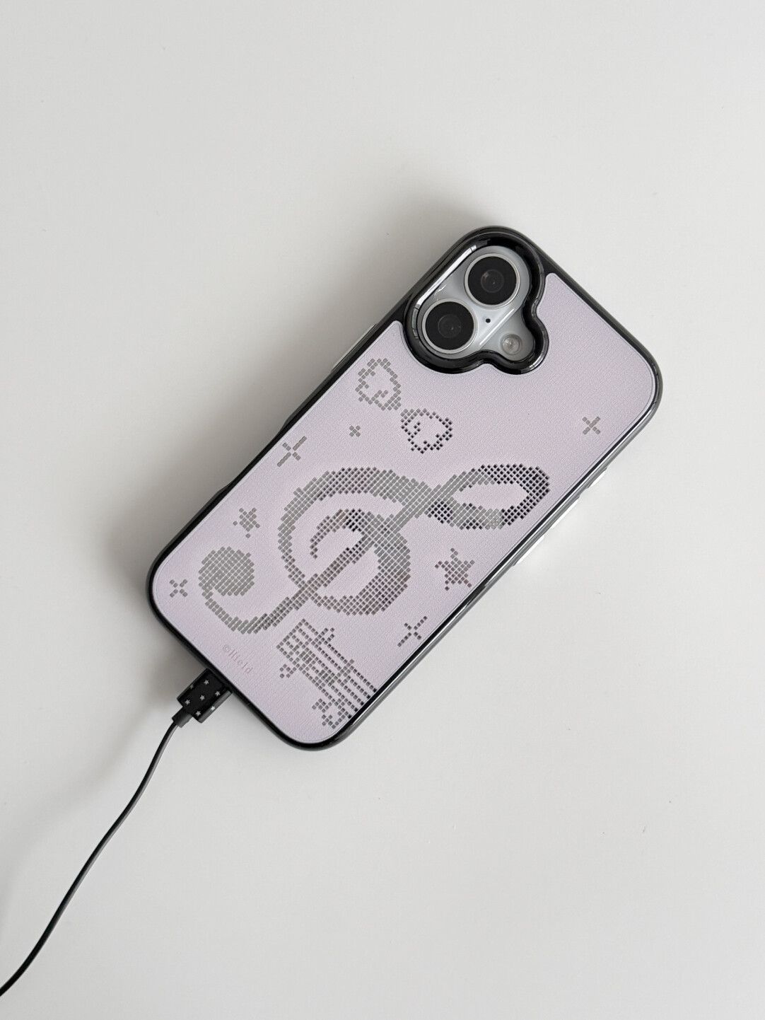 INS Korean Pink Mosaic Music N - огляд і ціна Phone Cases Korea