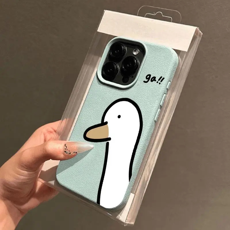 Cartoon Cute Duck Phone Case f - огляд і ціна Cute Anime Case