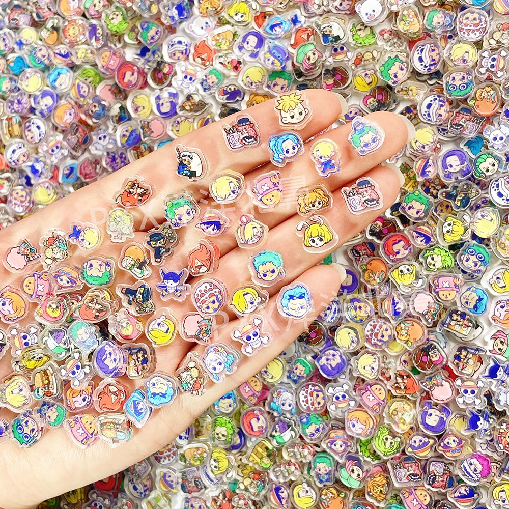 100 mini One Piece acrylic DIY - огляд і ціна Phone Cases With Charms
