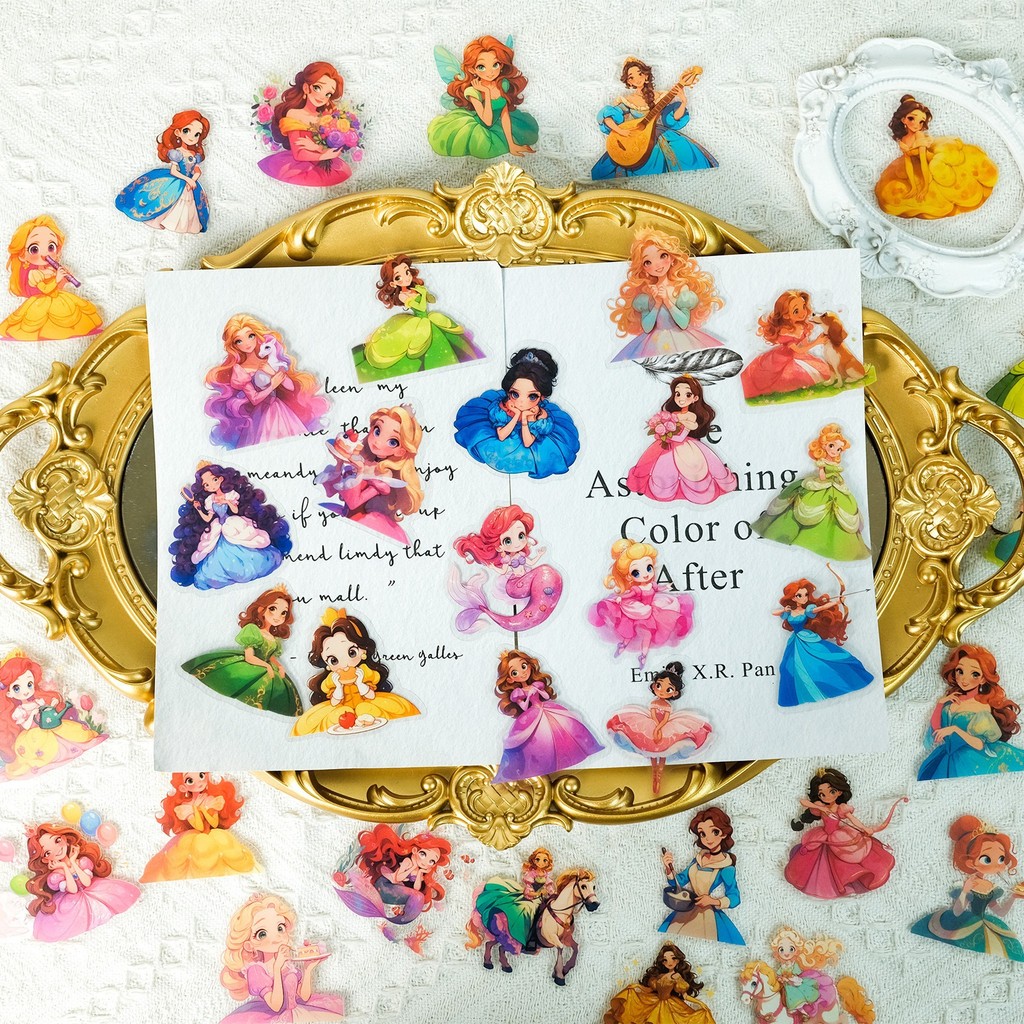 50 Pcs Fairy Tale Princess Tra - огляд і ціна Phone Cases Kids