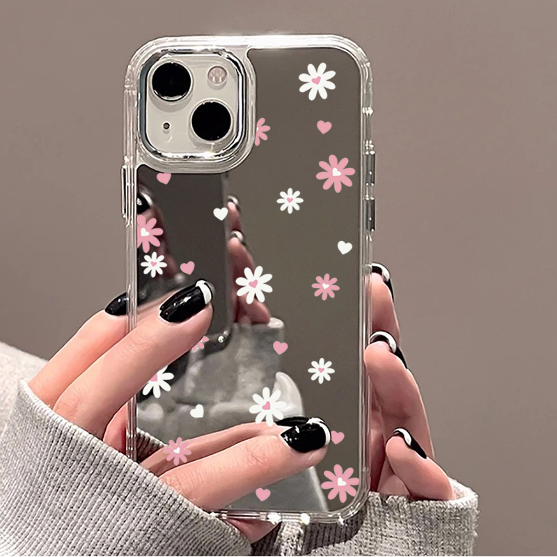 Mirror Case with Floral Tulip  - огляд і ціна Phone Cases Cherry