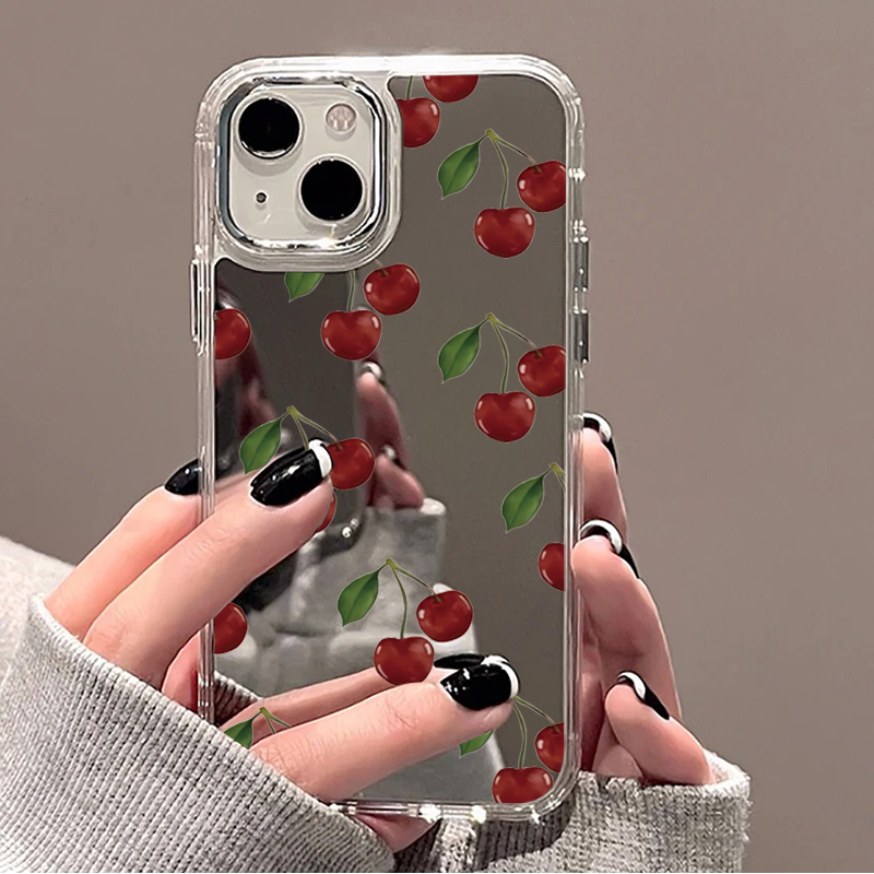 Mirror Case with Floral Tulip  - огляд і ціна Phone Cases Cherry
