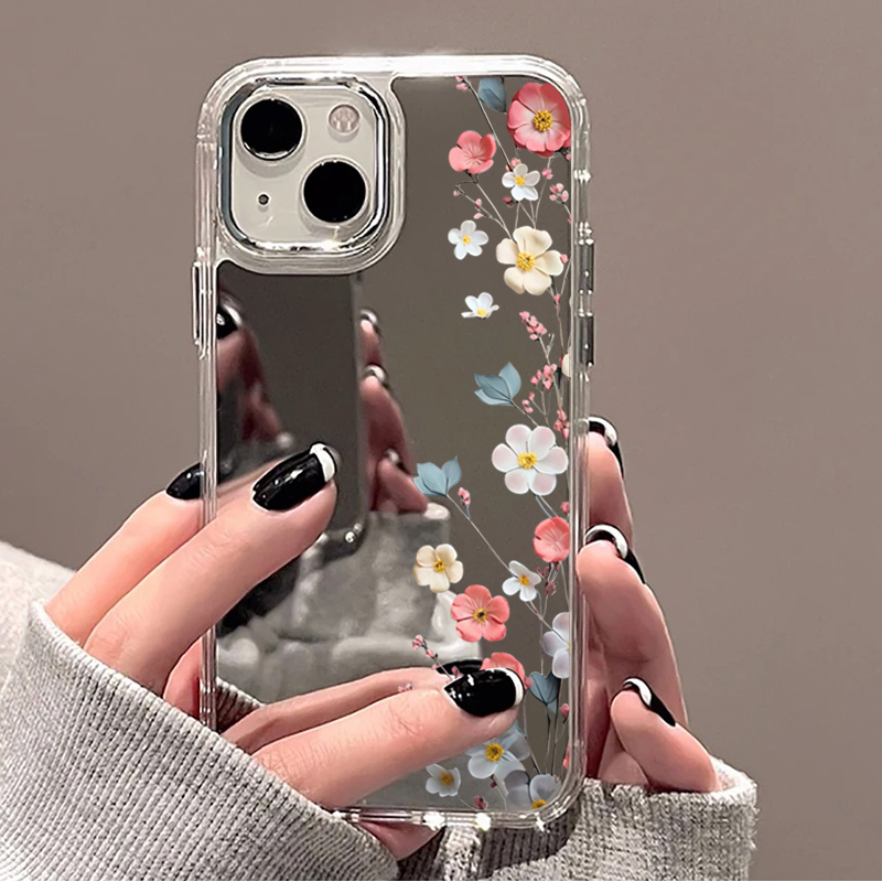 Mirror Case with Floral Tulip  - огляд і ціна Phone Cases Cherry