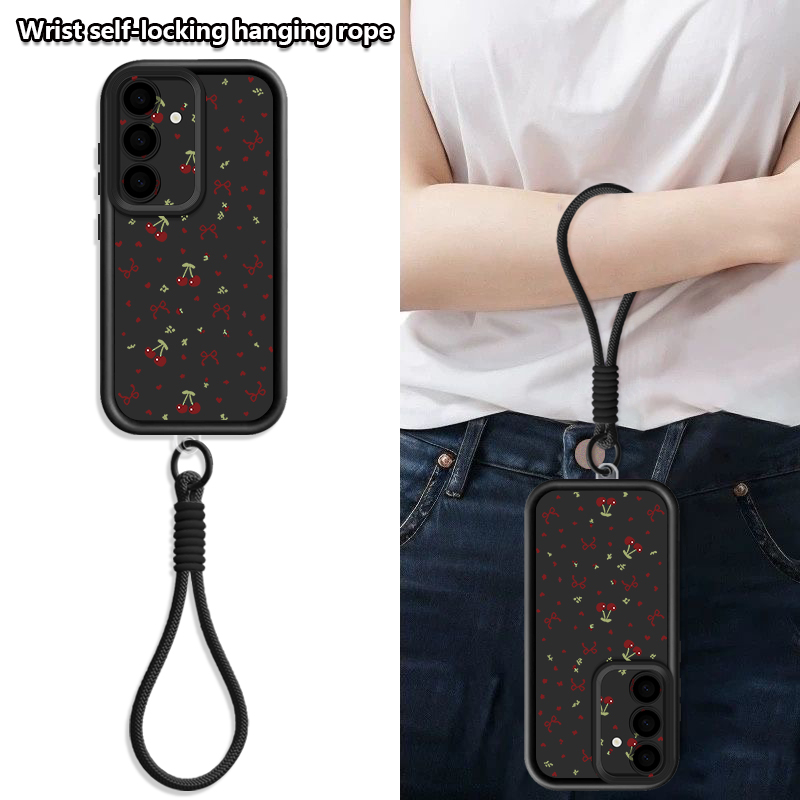 Little Cherry Pattern Lanyard  - огляд і ціна Phone Cases Cherry