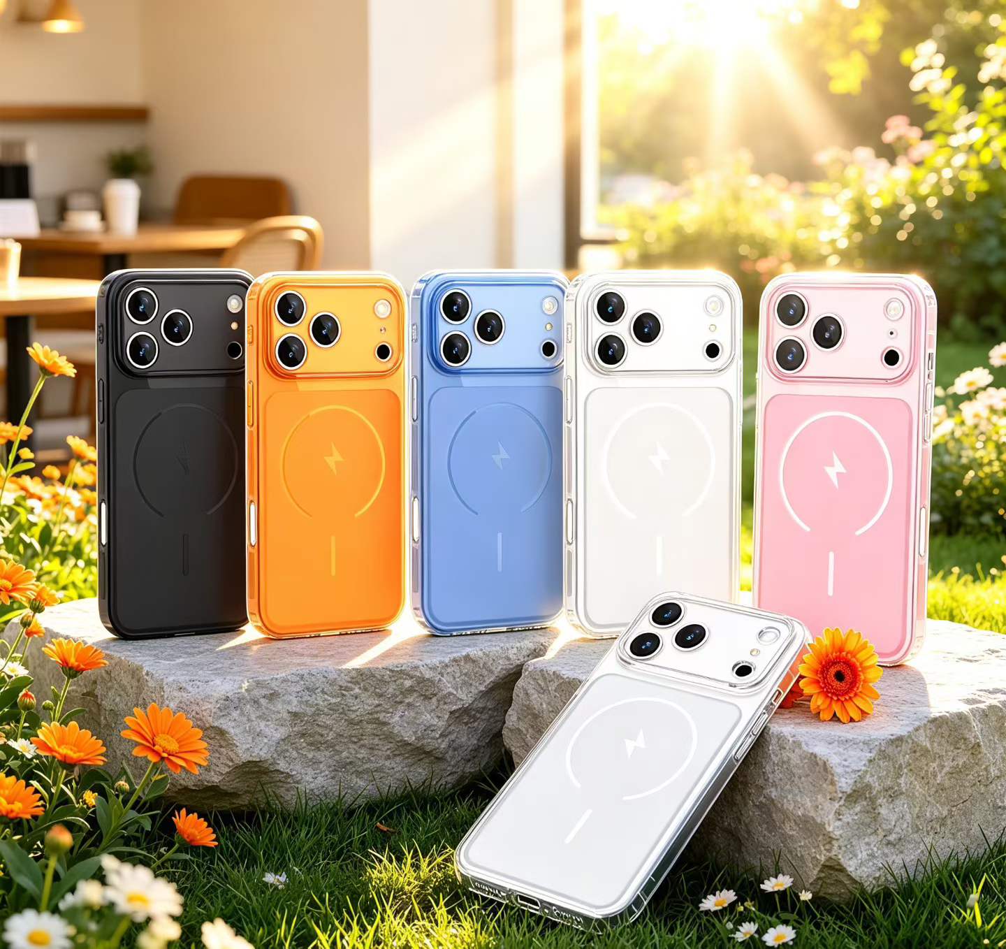 Shockproof Lightning Clear Col - огляд і ціна Phone Cases Loopy