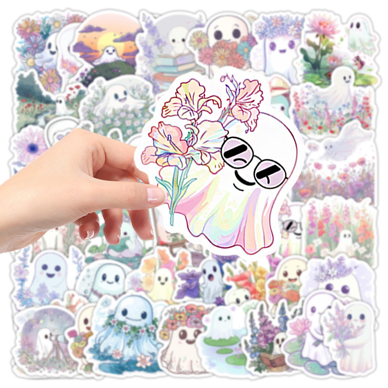 50PCS Cute White Ghost Graffit - огляд і ціна Phone Cases Kids